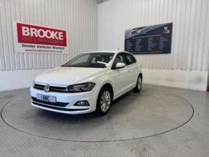 2020 Volkswagen Polo 1.0 Tsi Sel Euro 6 (s/s) 5dr in White — image 3