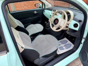 2015 Fiat 500 1.2 Lounge Euro 6 (s/s) 3dr in Green — image 3