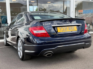 2012 Mercedes-Benz C Class 1.8 C180 Blueefficiency Amg Sport Edition 125 G-Tronic+ Euro 5 (s/s) 2dr in Blue — image 2