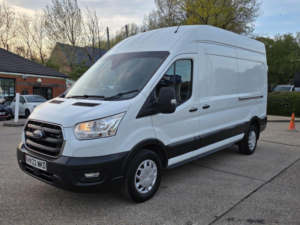 2022 Ford Transit 2.0 350 Ecoblue Trend Fwd L3 H3 Euro 6 (s/s) 5dr in White — image 2