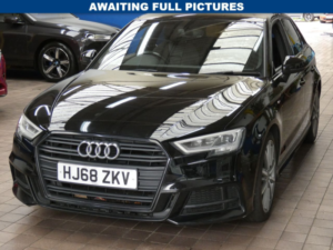 2018 Audi A3 1.0 Tfsi 30 Black Edition Sportback 5dr Petrol Manual Euro 6 (s/s) (116 Ps) in Black — image 3