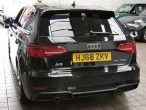 2018 Audi A3 1.0 Tfsi 30 Black Edition Sportback 5dr Petrol Manual Euro 6 (s/s) (116 Ps) in Black — image 4