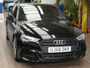 2018 Audi A3 1.0 Tfsi 30 Black Edition Sportback 5dr Petrol Manual Euro 6 (s/s) (116 Ps) in Black — image 5