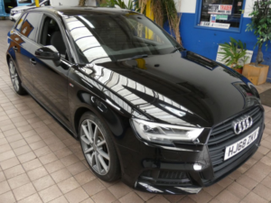 2018 Audi A3 1.0 Tfsi 30 Black Edition Sportback 5dr Petrol Manual Euro 6 (s/s) (116 Ps) in Black — image 6