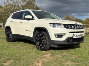 2018 Jeep Compass 2.0 Multijetii Limited 4WD Euro 6 (s/s) 5dr in White — image 3