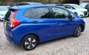 2016 Honda Fit 1.5l Hybrid- Ulez/caz Pass-English Speedometer- Free 24months Gold Warranty & 12months Aa Breakdown Cover in Blue — image 3