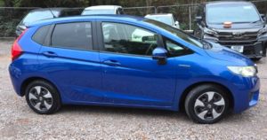 2016 Honda Fit 1.5l Hybrid- Ulez/caz Pass-English Speedometer- Free 24months Gold Warranty & 12months Aa Breakdown Cover in Blue — image 4