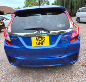 2016 Honda Fit 1.5l Hybrid- Ulez/caz Pass-English Speedometer- Free 24months Gold Warranty & 12months Aa Breakdown Cover in Blue — image 6