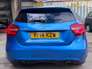 2014 Mercedes-Benz A Class 1.5 A180 Cdi Sport 7g-Dct Euro 5 (s/s) 5dr in Blue — image 5