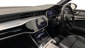 2022 Audi A6 Saloon 2.0 Tfsie 50 S Line Saloon 4dr Petrol Plug-In Hybrid S Tronic Quattro Euro 6 (s/s) 17.9kwh (299 Ps) in Black — image 2