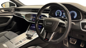 2022 Audi A6 Saloon 2.0 Tfsie 50 S Line Saloon 4dr Petrol Plug-In Hybrid S Tronic Quattro Euro 6 (s/s) 17.9kwh (299 Ps) in Black — image 6