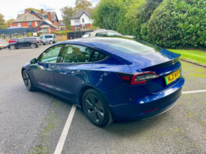 2021 Tesla Model 3 (dual Motor) Long Range Auto 4wde 4dr in Blue — image 4
