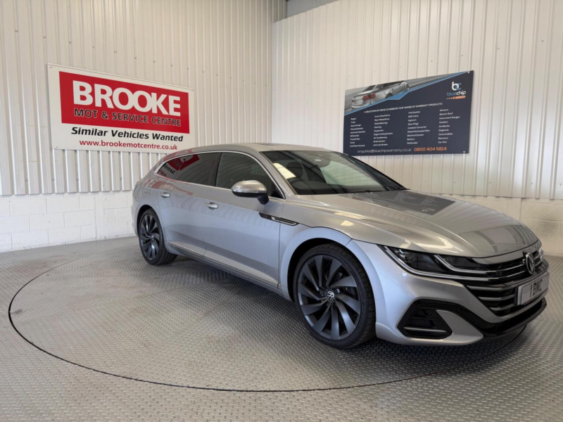 2021 Volkswagen Arteon 2.0 Tdi R-Line Shooting Brake DSG Euro 6 (s/s) 5dr in Silver — image 1