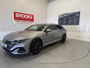 2021 Volkswagen Arteon 2.0 Tdi R-Line Shooting Brake DSG Euro 6 (s/s) 5dr in Silver — image 3