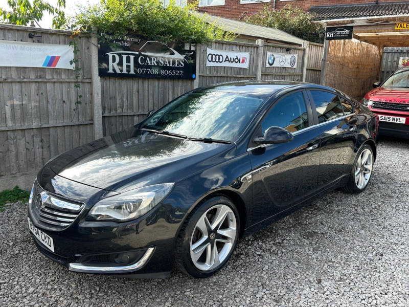2014 Vauxhall Insignia 2.0 Cdti Sri Nav Auto Euro 5 5dr in Black — image 1