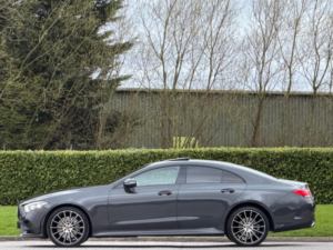 2018 Mercedes-Benz Cls 2.9 Cls350d Amg Line (premium Plus) Coupe G-Tronic 4matic Euro 6 (s/s) 4dr in Grey — image 3