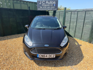 2014 Ford Fiesta 1.25 Zetec Euro 5 3dr in Black — image 2