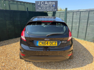 2014 Ford Fiesta 1.25 Zetec Euro 5 3dr in Black — image 5