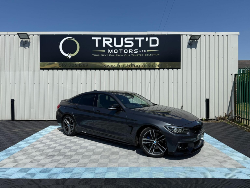 2018 BMW 4 Series Gran Coupe 2.0 420d M Sport Auto Euro 6 (s/s) 5dr in Grey — image 1