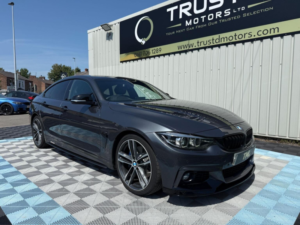 2018 BMW 4 Series Gran Coupe 2.0 420d M Sport Auto Euro 6 (s/s) 5dr in Grey — image 4