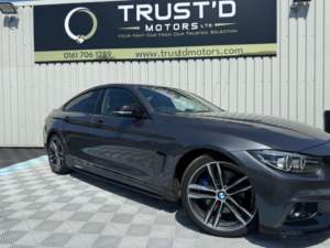 2018 BMW 4 Series Gran Coupe 2.0 420d M Sport Auto Euro 6 (s/s) 5dr in Grey — image 5