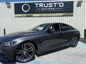 2018 BMW 4 Series Gran Coupe 2.0 420d M Sport Auto Euro 6 (s/s) 5dr in Grey — image 6