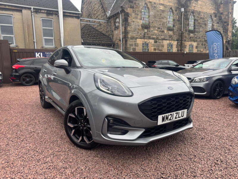 2021 Ford Puma 1.0t Ecoboost Mhev St-Line X Euro 6 (s/s) 5dr in Silver — image 1