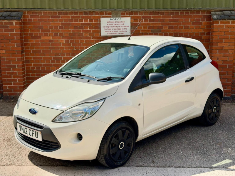 2012 Ford Ka 1.2 Studio Euro 5 3dr in White — image 1