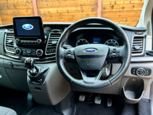 2020 Ford Tourneo Custom L2 Lwb 9 SEAT Wheelchair Accessible Disabled Access Vehicle Wav in Blue — image 2