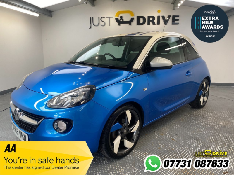 2015 Vauxhall Adam 1.4 Ecoflex 16v Slam Hatchback 3dr Petrol Manual Euro 5 (s/s) (100 Ps) in Blue — image 1