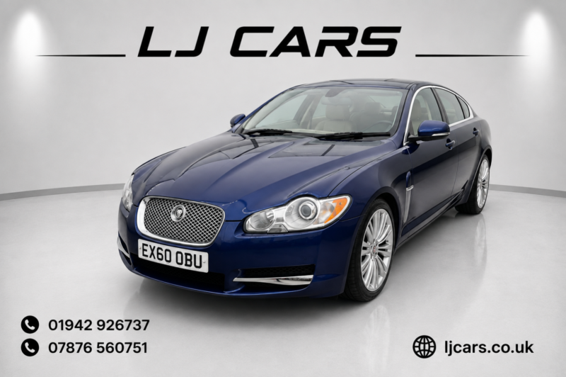 2010 Jaguar Xf 3.0 D V6 Premium Luxury in Blue — image 1