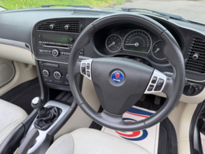 2009 Saab 9-3 1.9 Tid Vector Convertible 2dr Diesel Manual (169 G/km, 148 Bhp) in Grey — image 6