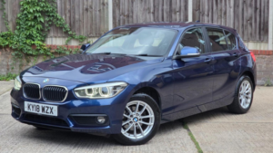2018 BMW 1 Series 1.5 116d Se Business Euro 6 (s/s) 5dr in Blue — image 2