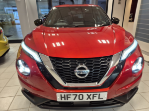 2020 Nissan Juke 1.0 Dig-T N-Connecta SUV 5dr Petrol Dct Auto Euro 6 (s/s) (114 Ps) in Red — image 4