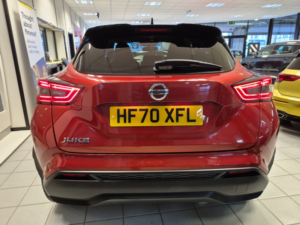 2020 Nissan Juke 1.0 Dig-T N-Connecta SUV 5dr Petrol Dct Auto Euro 6 (s/s) (114 Ps) in Red — image 6
