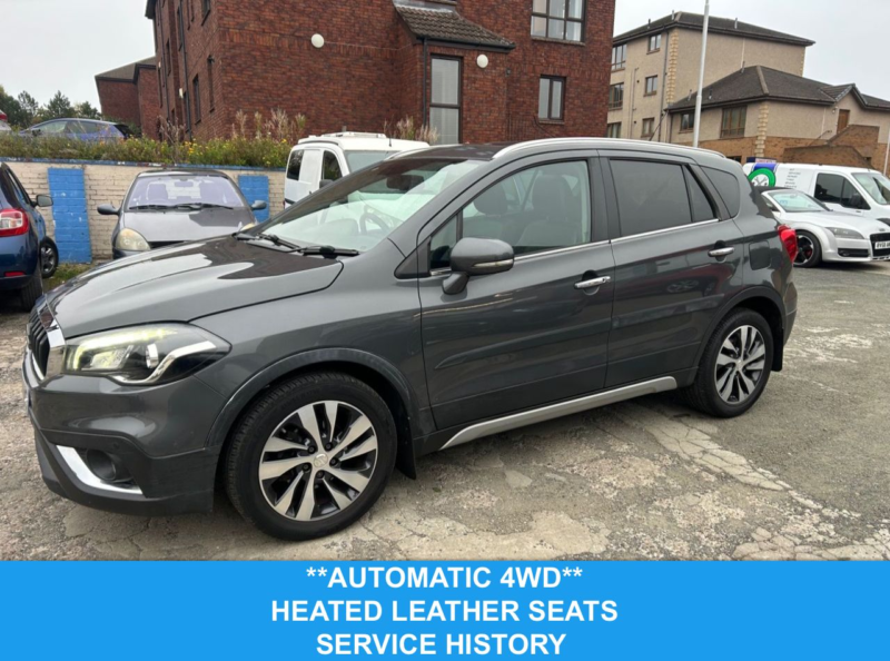 2016 Suzuki Sx4 S-Cross 1.4 Boosterjet Sz5 SUV 5dr Petrol Auto Allgrip Euro 6 (s/s) (140 Ps) in Grey — image 1