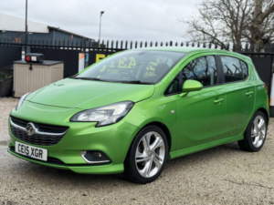 2015 Vauxhall Corsa 1.4i Sri Vx Line Hatchback 5dr Petrol Manual Euro 6 (90 Ps) in Green — image 3