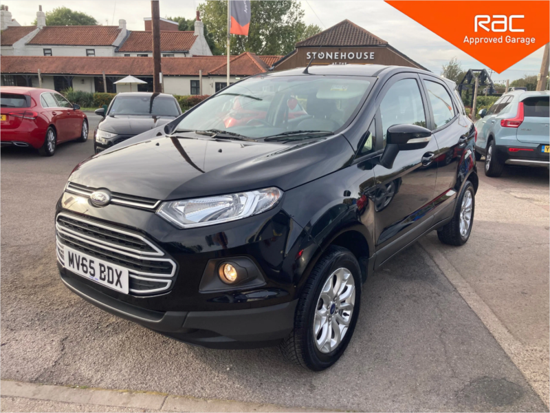 2015 Ford Ecosport 1.0t Ecoboost Zetec SUV 5dr Petrol Manual 2WD Euro 6 (s/s) (125 Ps) in Black — image 1