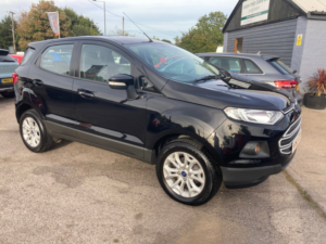 2015 Ford Ecosport 1.0t Ecoboost Zetec SUV 5dr Petrol Manual 2WD Euro 6 (s/s) (125 Ps) in Black — image 3