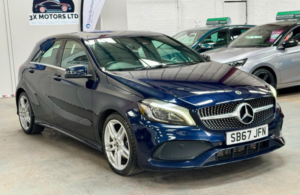 2017 Mercedes-Benz A Class 1.5 A180d Amg Line (premium) Euro 6 (s/s) 5dr in Blue — image 2