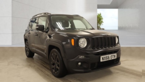 2016 Jeep Renegade 1.6 Renegade 1.6 Multijet Ii 120hp Dawn Of Justice Diesel Black 5dr Satnav+lowtax+1 Keeper in Black — image 3