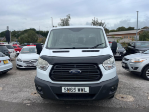 2015 Ford Transit 2.2 Tdci 350 Rwd L2 H1 Euro 5 2dr (drw) in White — image 2