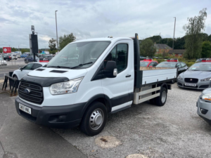 2015 Ford Transit 2.2 Tdci 350 Rwd L2 H1 Euro 5 2dr (drw) in White — image 3