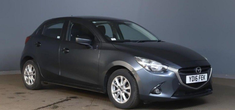 2016 Mazda Mazda2 1.5 Skyactiv-G Se-L Euro 6 (s/s) 5dr in Grey — image 1