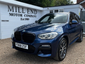 2018 BMW X3 3.0 30d M Sport Auto Xdrive Euro 6 (s/s) 5dr in Blue — image 5