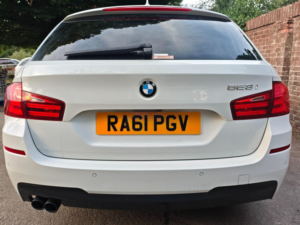 2011 BMW 5 Series 3.0 523i M Sport Touring Steptronic Euro 5 5dr in White — image 6