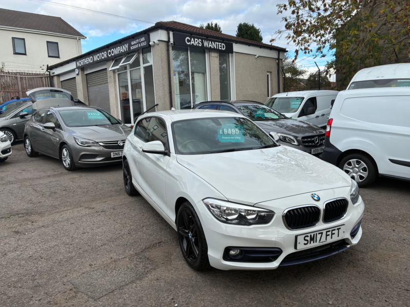 2017 BMW 1 Series 1.5 116d Sport Hatchback 3dr Diesel Manual Euro 6 (s/s) (116 Ps) in White — image 1