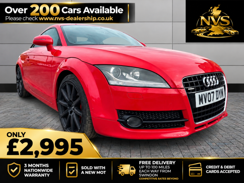2007 Audi Tt 3.2 Tfsi V6 in Red — image 1