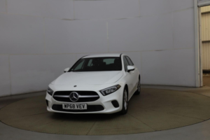 2018 Mercedes-Benz A Class 1.5 A180d Sport (executive) 7g-Dct Euro 6 (s/s) 5dr in White — image 3