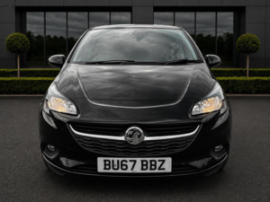 2017 Vauxhall Corsa 1.4i Ecoflex Design Euro 6 5dr in Black — image 2
